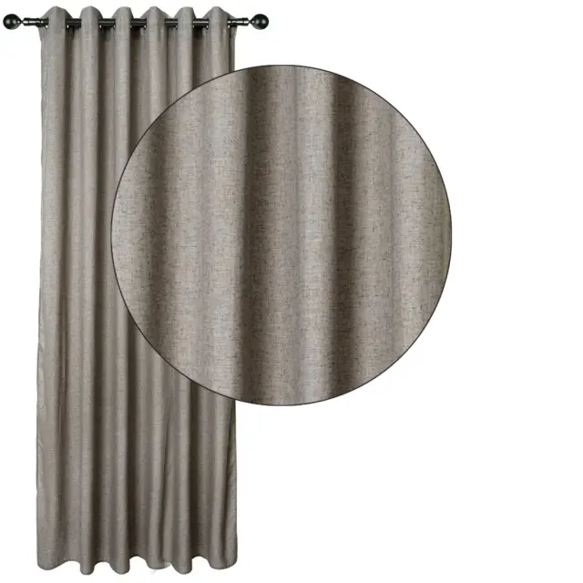Κουρτίνα Με Κρίκους 140x270 Das Home 2251 Σπαγγί 100% Πολυέστερ 2