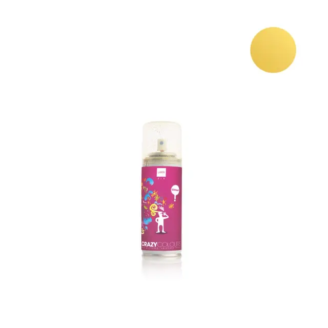 Labor Pro Crazy Color Χρωμοσπρέι Glitter Gold 125ml
