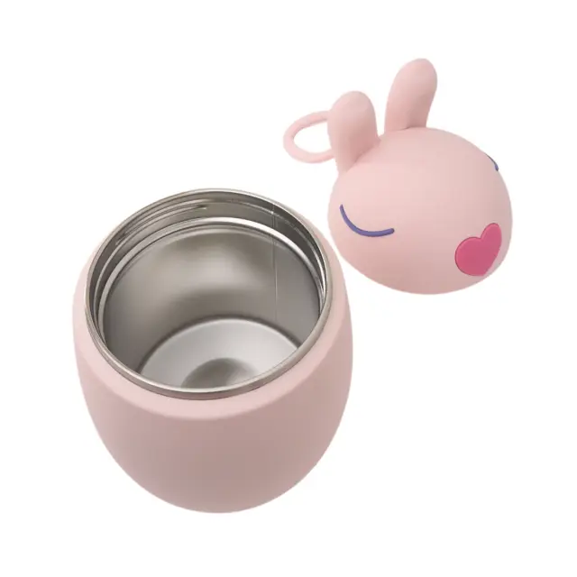 ASOBU Δοχείο Φαγητού Ανοξείδωτο Bestie - Bunny 600 ml 3