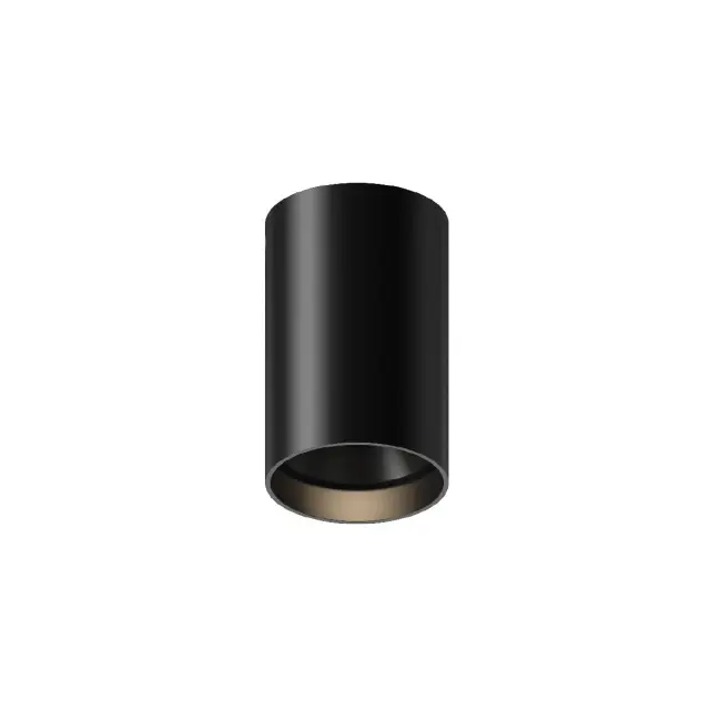 Kumu Φωτιστικό οροφής LED 15W 3000K ø8x13cm IP65 μαύρο+μαύρο Μαύρο