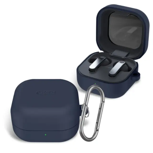 Tech-protect Silicone Hook Samsung Galaxy Buds 4 / 4 Pro Navy Blue 2