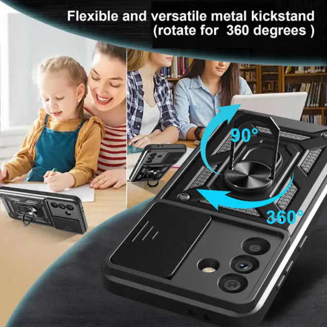 Techsuit® CamShield Series Θήκη για Samsung Galaxy A56/A36- Black 3