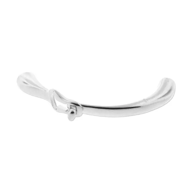 Βραχιόλι Half Bracelet 71x7mm με Ακροδέκτη 5mm - Silver Plated - 1τεμ