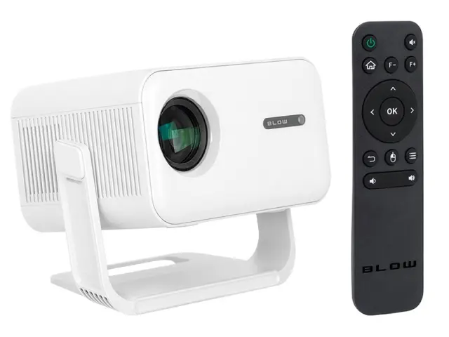 BLOW AndroidTV FullHD MaxView portable projector white