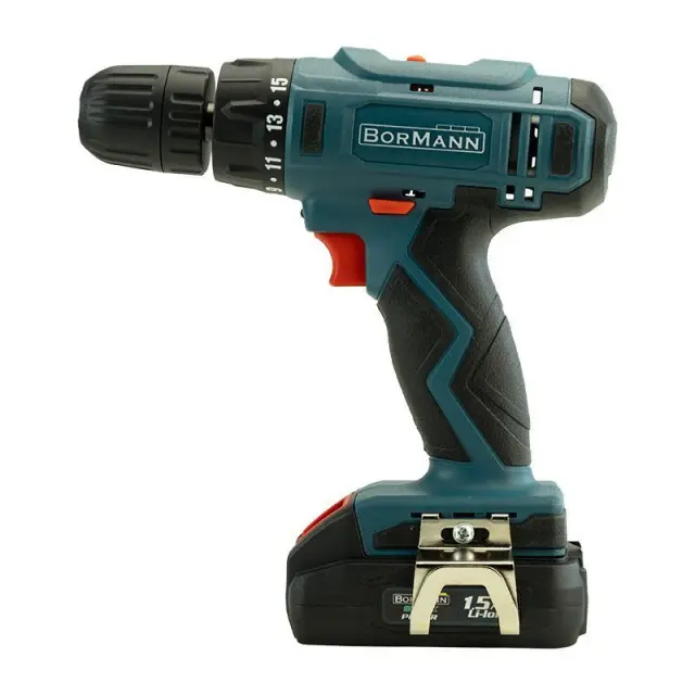 Bormann BCD2400 - Δραπανοκατσάβιδο Μπαταρίας Λιθίου 18V με Mπαταρία 1,5Ah (1x 1,5Ah) + Φορτιστή (042570) 3