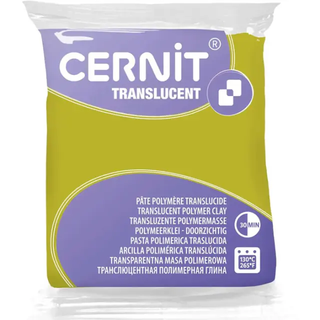 Πολυμερικός Πηλός Cernit Translucent No606 - Mirabelle - 56gr