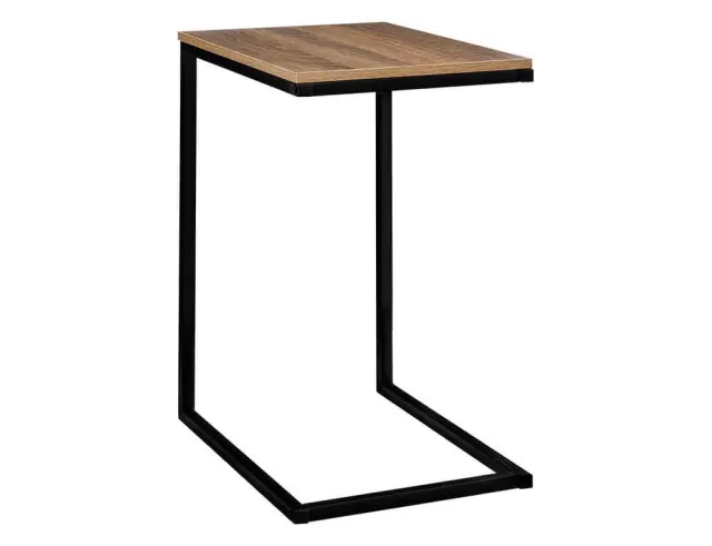 Tραπεζάκι Βοηθητικό Aliaj 5five με διαστάσεις 45x35x66.5cm - ΜDF & Μέταλλο - Aπόχρωση Καφέ 181281 2