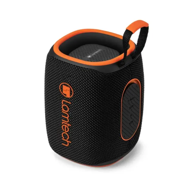 Lamtech LAM980978 Φορητό Ηχείο Bluetooth 5.3 20W με RGB Φωτισμό και TWS Μαύρο/Πορτοκαλί 3