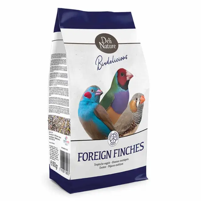 Deli Nature 5* Menu Tropical Finches Μείγμα για Εξωτικά Πουλιά 800gr Μονόχρωμο