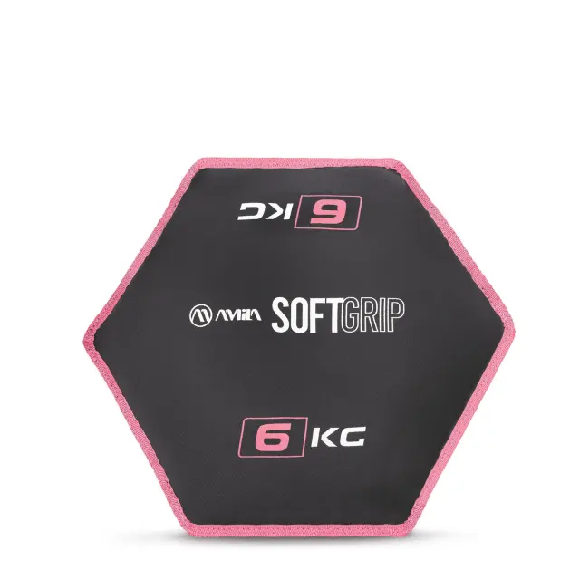 AMILA Δίσκος Βαρίδιο Soft Grip 6Kg (90753)