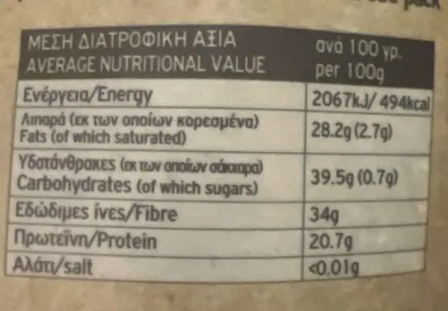 Βιολογικοί Σπόροι Chia 250gr - Greenbay 2