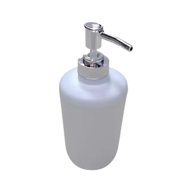 Θήκες κρεμοσάπουνου Dispenser πλαστικές - Σετ 5pcs - White - 21541