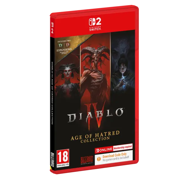 Diablo IV Age of Hatred collection (Code in a Box) - Nintendo Switch 2