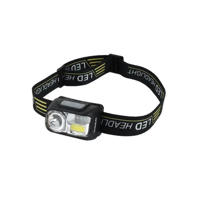 Andowl Επαναφορτιζόμενος Φακός Κεφαλής LED Αδιάβροχος με Μέγιστη Φωτεινότητα 400lm Q-TD208 - High Light Head Lamp 075657 2