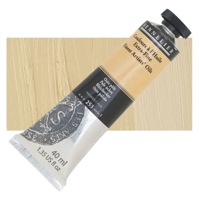 Sennelier Λάδι Finest Artists Oil 253 Pale Ochre - 40ml