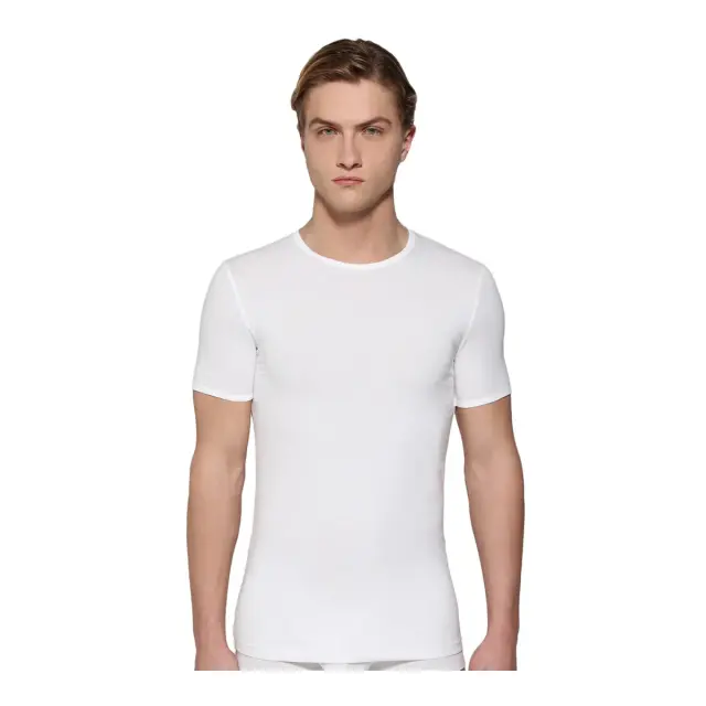 Bikkembergs Ανδρικό Φανελάκι Essential - Διπλό Πακέτο, Χρώμα Λευκό 2