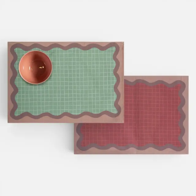 Nef-Nef Homeware Σουπλά Frame 33x48 Κόκκινο