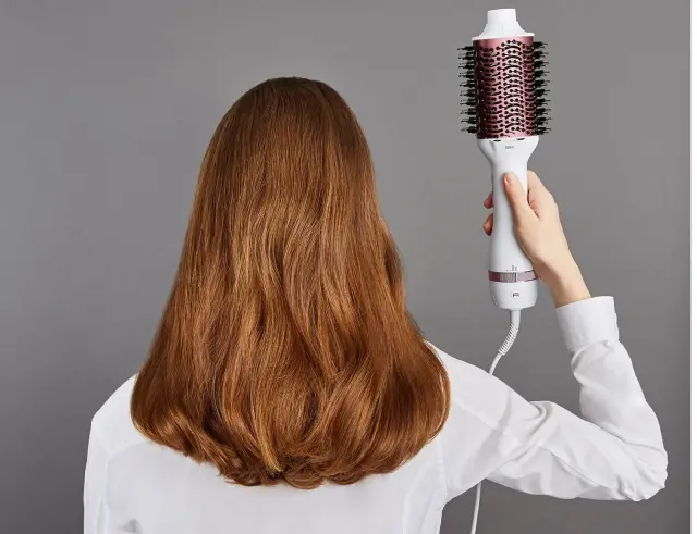 Ηλεκτρική βούρτσα μαλλιών Rowenta Air Brush Volumiser CF6135F0 με 3 επίπεδα θερμοκρασίας και ισχύ 800W CF6135F0 3