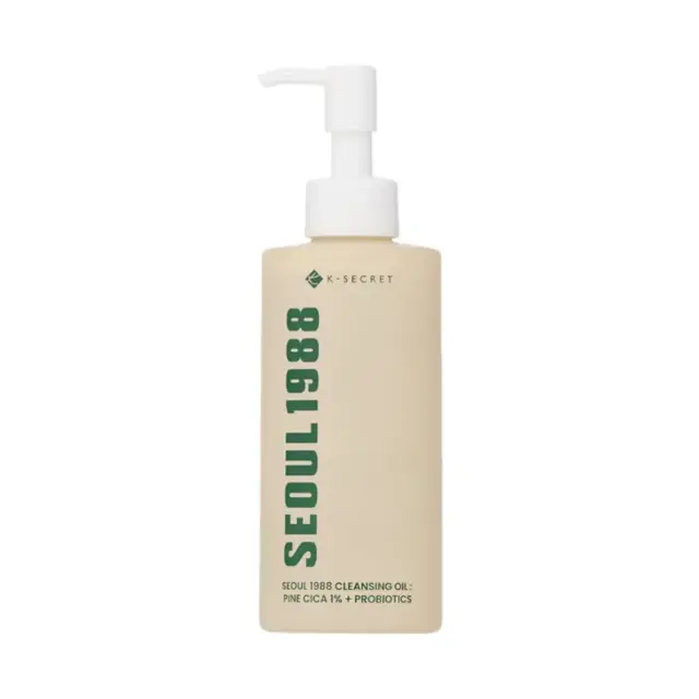 K Secret Seoul 1988 Cleansing Oil 200ml – Λάδι Καθαρισμού Προσώπου για Ακνεϊκές + Λιπαρές Επιδερμίδες με Βαθύ Καθαρισμό