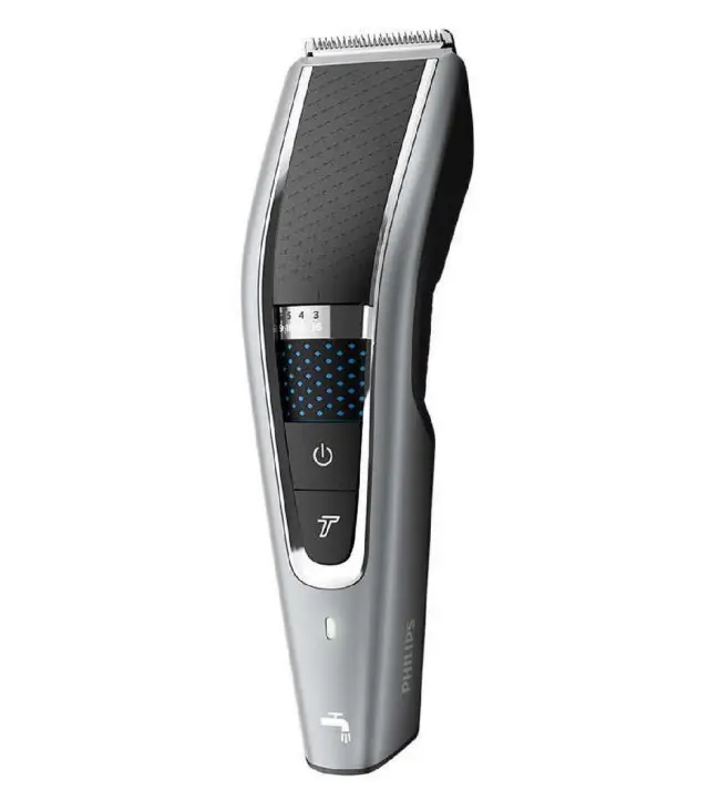 Επαναφορτιζόμενη Κουρευτική Μηχανή Philips κατάλληλη για μαλιά, γένια και σώμα Silver/Black HC5650/15 3