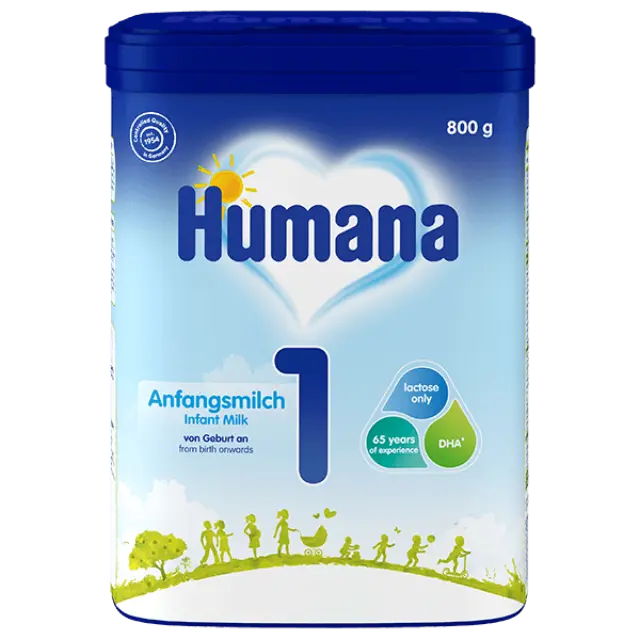 Humana 1 Βρεφικό Γάλα έως τον 6ο μήνα 800GR ( NEO – MY PACK)