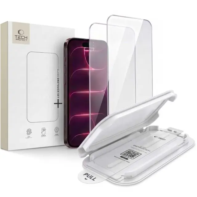 Tech-Protect OneTouch Set+ 2-Pack iPhone 17 Pro / 18 Pro Διάφανο