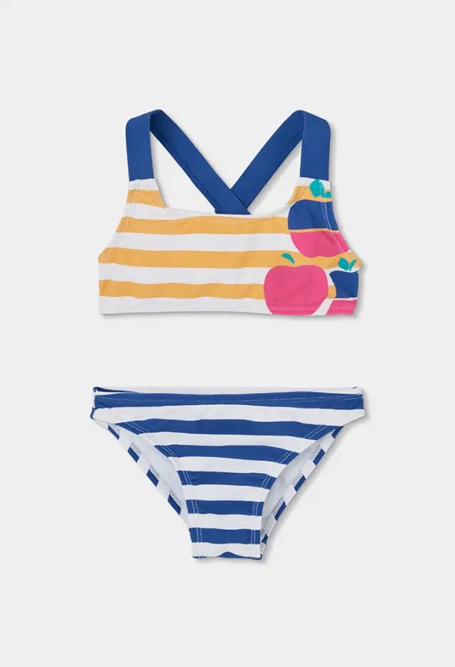 Boboli Bikini polyamide ριγέ για κορίτσι 343134-9810