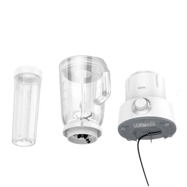 Hoco HJD22A Μπλέντερ με Γυάλινη Κανάτα 1lt 250W Λευκό 2
