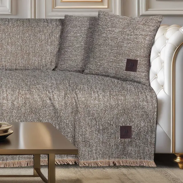 Ριxτάρι Διθέσιο 180x250 Greenwich Polo Club Essential 3990 Beige 100% βαμβακερό 2