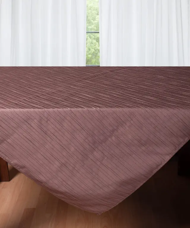Σαντούκ τραπεζοκαρέ S1058 (135cm x 135cm) καφέ - -