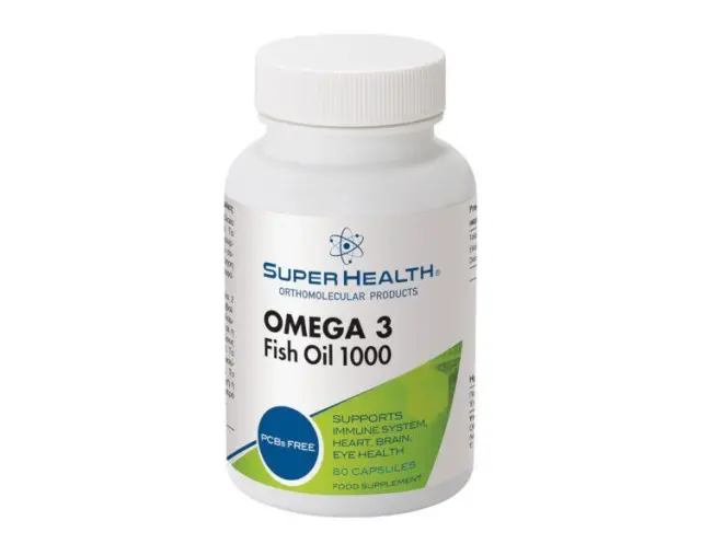 Super Health Omega 3 Fish Oil 1000mg 60 κάψουλες