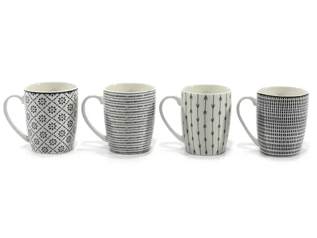 Κούπα 34cl Πορσελάνη New Bone China Σε 4 Σχέδια