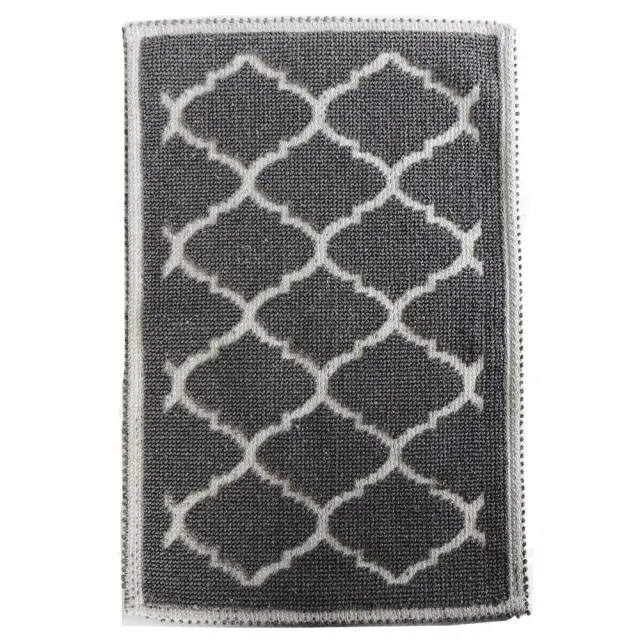 Χαλί pera grey 90% cotton/10% polyester 140x200cm Espiel LAX224