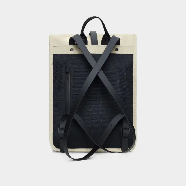 Σακίδιο Rains Rolltop Rucksack Mini 13330-Shore Εκρού - ONESIZE 3