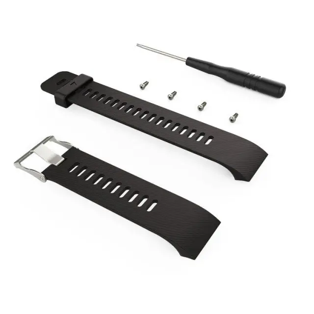 Λουράκι Σιλικόνης για Garmin Forerunner 30 / 35 - Black OEM
