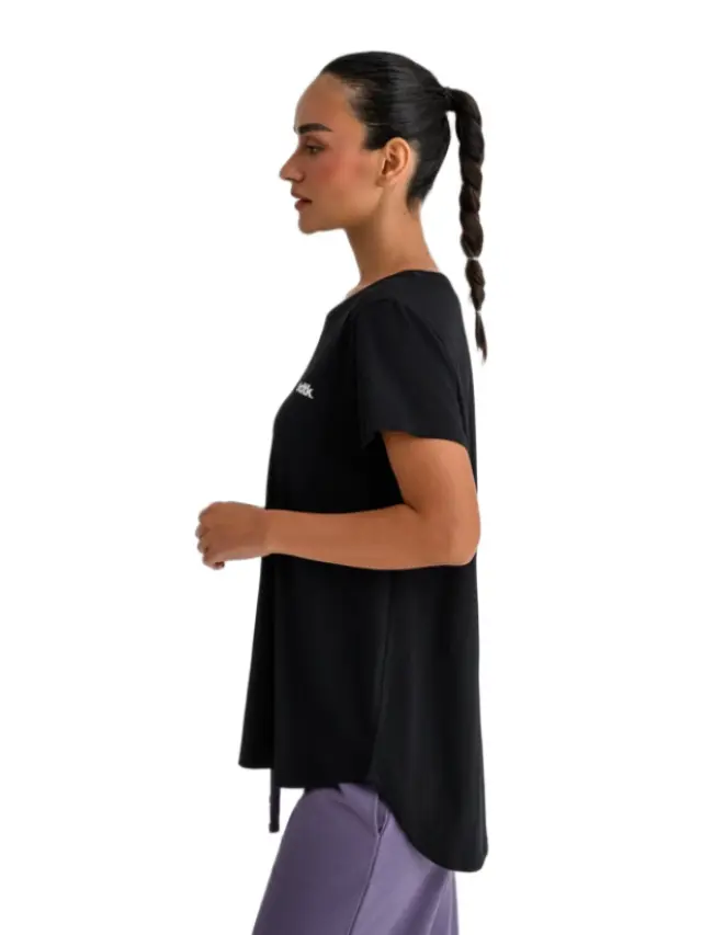 Bodytalk γυναικείο t-shirt με ασύμμετρο τελείωμα 1262-902528-1 2