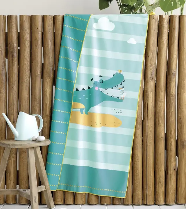 Πετσέτα Θαλάσσης (70x140) Croco microfiber nima 2