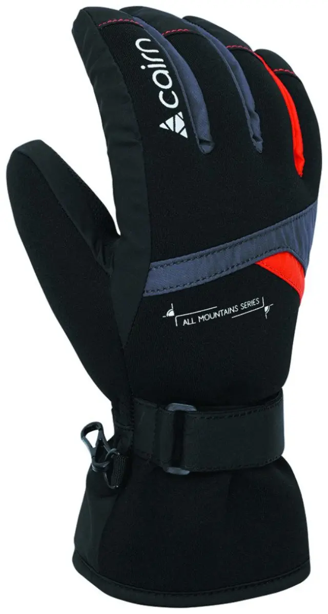 Γάντια Cairn Παιδικά Styl J C-tex Graphite Scarlet - 0489389-137 - 6 ετών