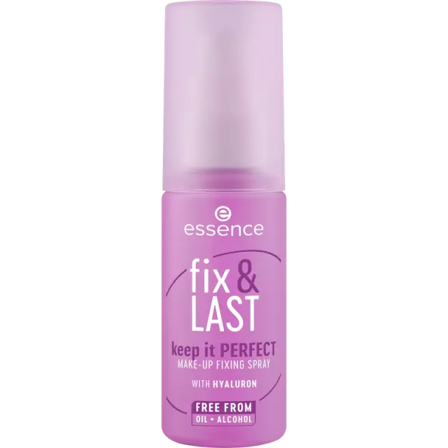 Essence fix + last keep it perfect make-up fixing spray