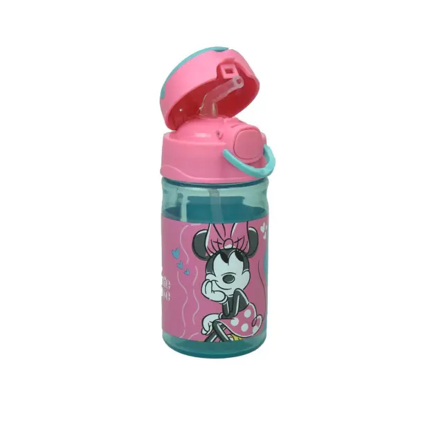 Παγούρι με καλαμάκι Disney Minnie Mouse 350ml 2