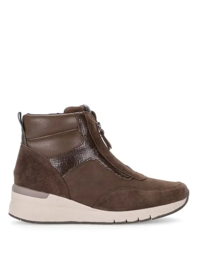 Gabor Μποτάκια Γυναικείο δέρμα/δέρμα Nubuck Καφέ GAB/800202 001-CACAO - 39 3