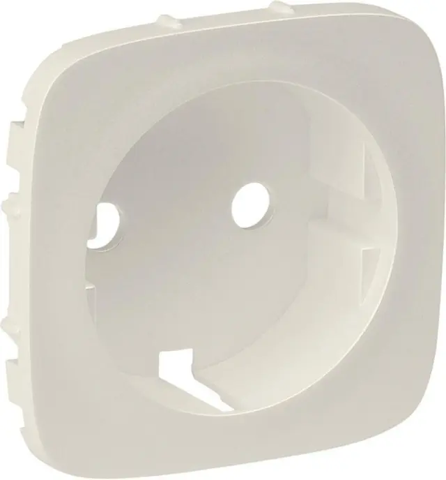 Socket cover Valena Allure 2P+E ivory