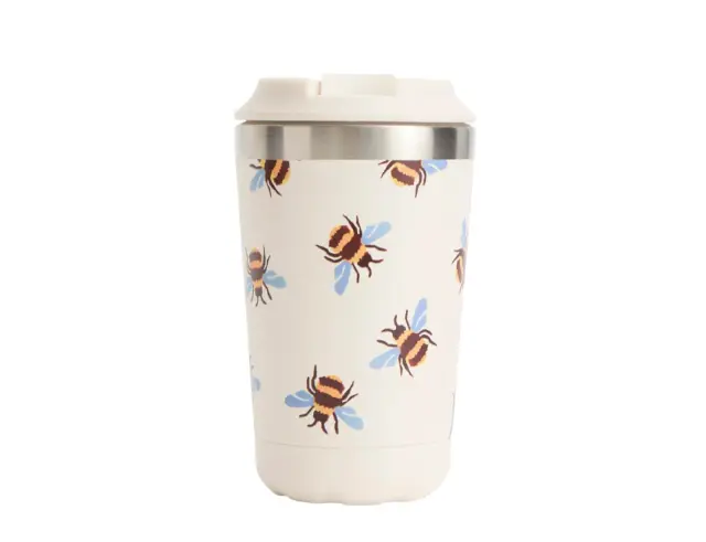 Ποτήρι Θερμός Emma Bridgewater Chilly's με χωρητικότητα 340ml και διατήρηση θερμοκρασίας 6h ζεστό - Bumblebee Blue Wing22883