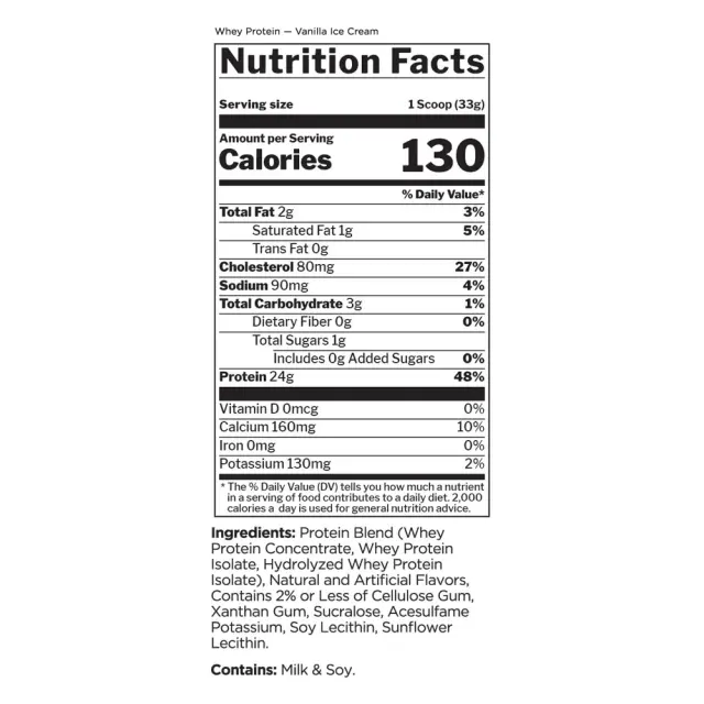 Rule1 Whey Protein Sample 2