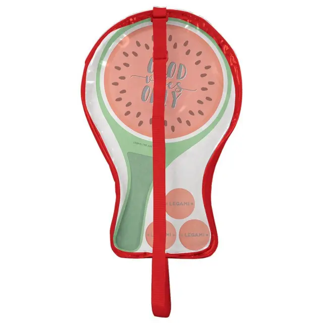 Legami® Σετ Ρακέτες με Μπαλάκια "Good Vibes Only"- Watermelon 3