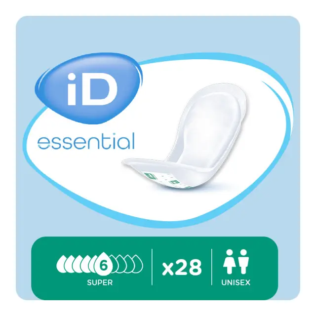 iD Essential Light Pads Super – Ανατομικά Επιθέματα Ακράτειας για Γυναίκες (28 τεμ.) 3