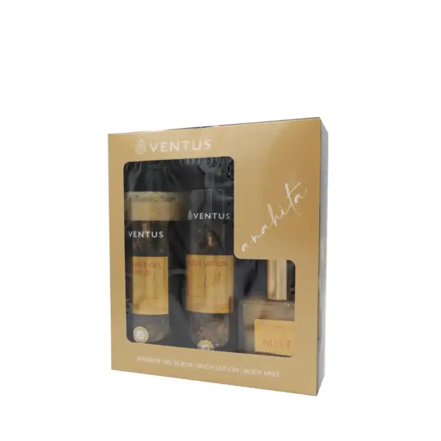 Ventus Anahita Gift Set Σετ Περιποίησης Σώματος Shower Gel 300ml & Body Lotion 250ml & Body Mist 50ml