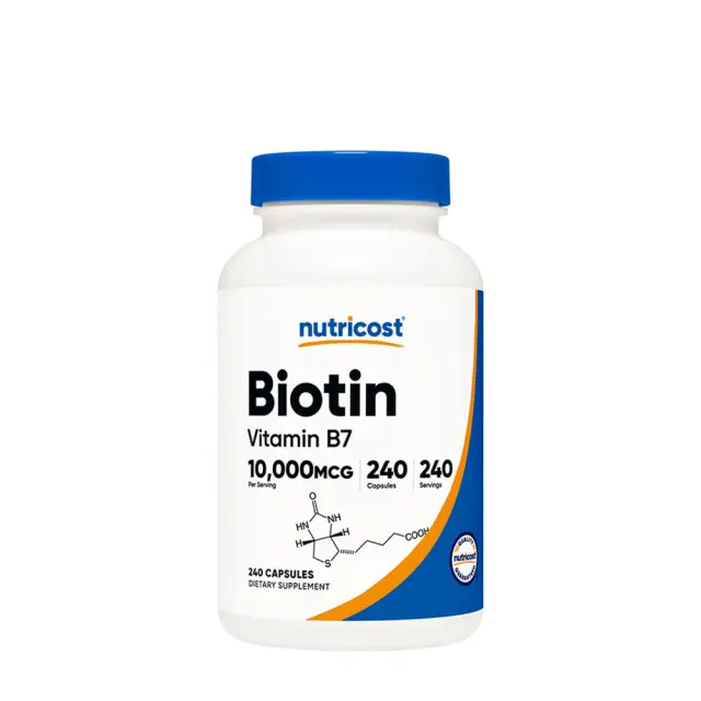 Nutricost Biotin 240 Capsules