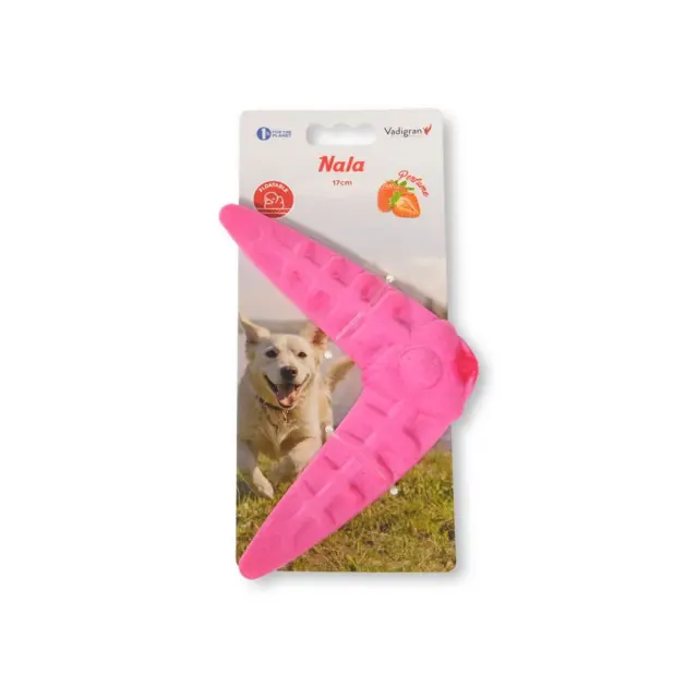 Vadigran Boomerang Παιχνίδι Καουτσούκ TPR Ροζ 17cm 140gr 3