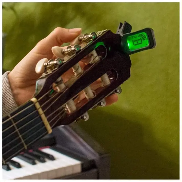 NN LT10 tuner for bass guitar ukulele clip 3